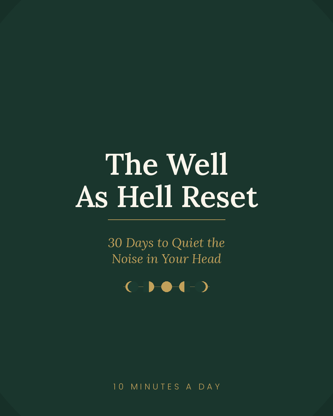 The Well As Hell Reset